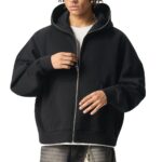 Black Full Zip Hoodie